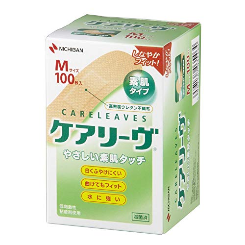 ニチバン ケアリーヴ Mサイズ 100枚×4個