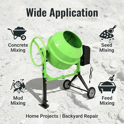 Lavoker Electric Concrete Mixer
