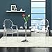 Modway Casper Modern Acrylic Stacking Kitchen and Dining Room Arm Chair in Clear - Fully Assembled