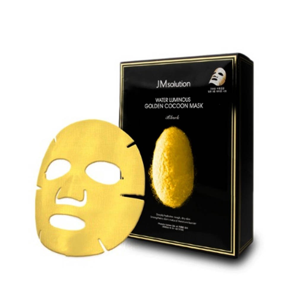 JMsolution Water Luminuous Golden Cocoon Mask Black 45g x 10ea