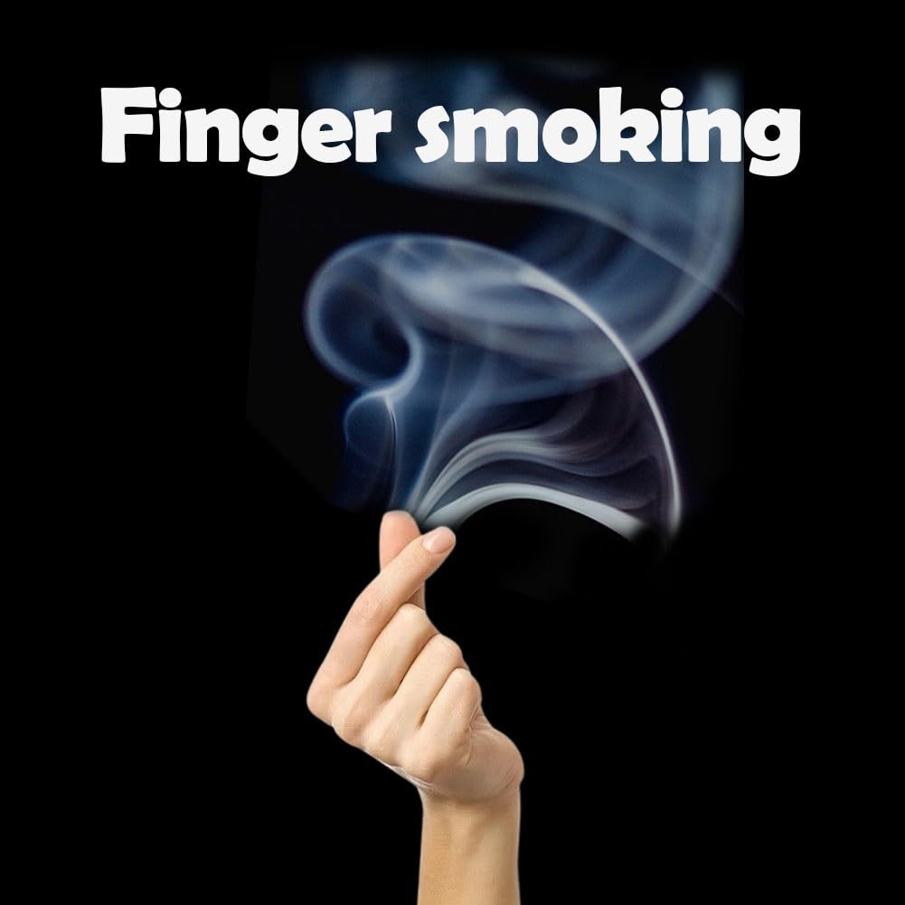 Magic Smoke Paper 20 Stück - Zauberkarten 10x7cm Für Rauch Aus Fingern Trick