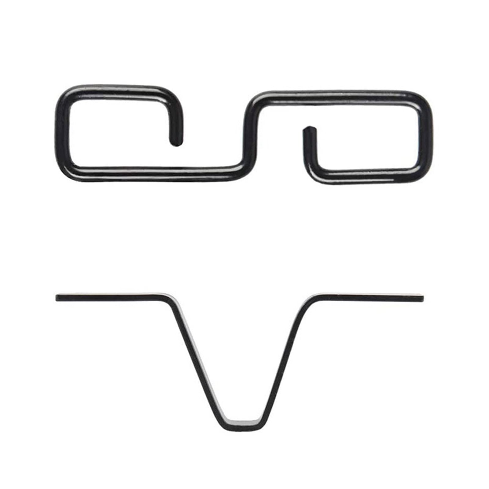 HDOYTXXM Practical Iron Rain Chain Hook Gutter Adapter Clip V Shaped Hanger for Enhancing Outdoor Aesthetic