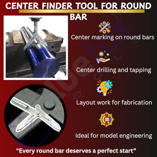 Herramienta centradora para barra redonda BLUEFOX 3/8" miniatura 5