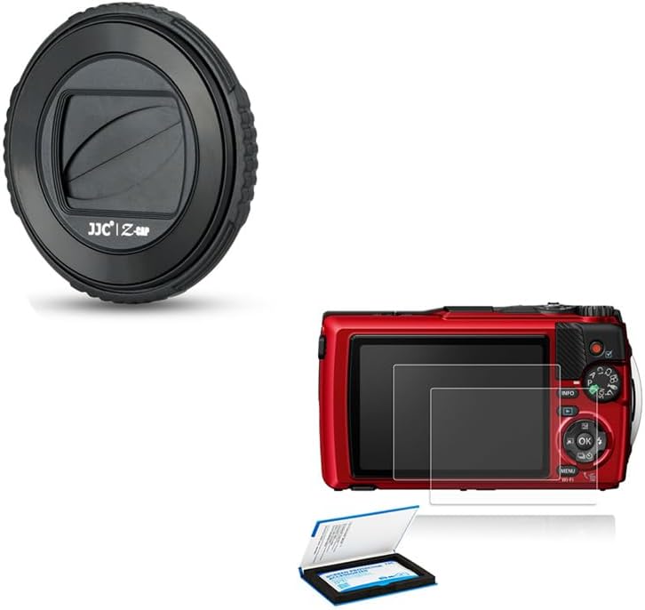JJC Camera Screen Protector+Lens Protector Cover for