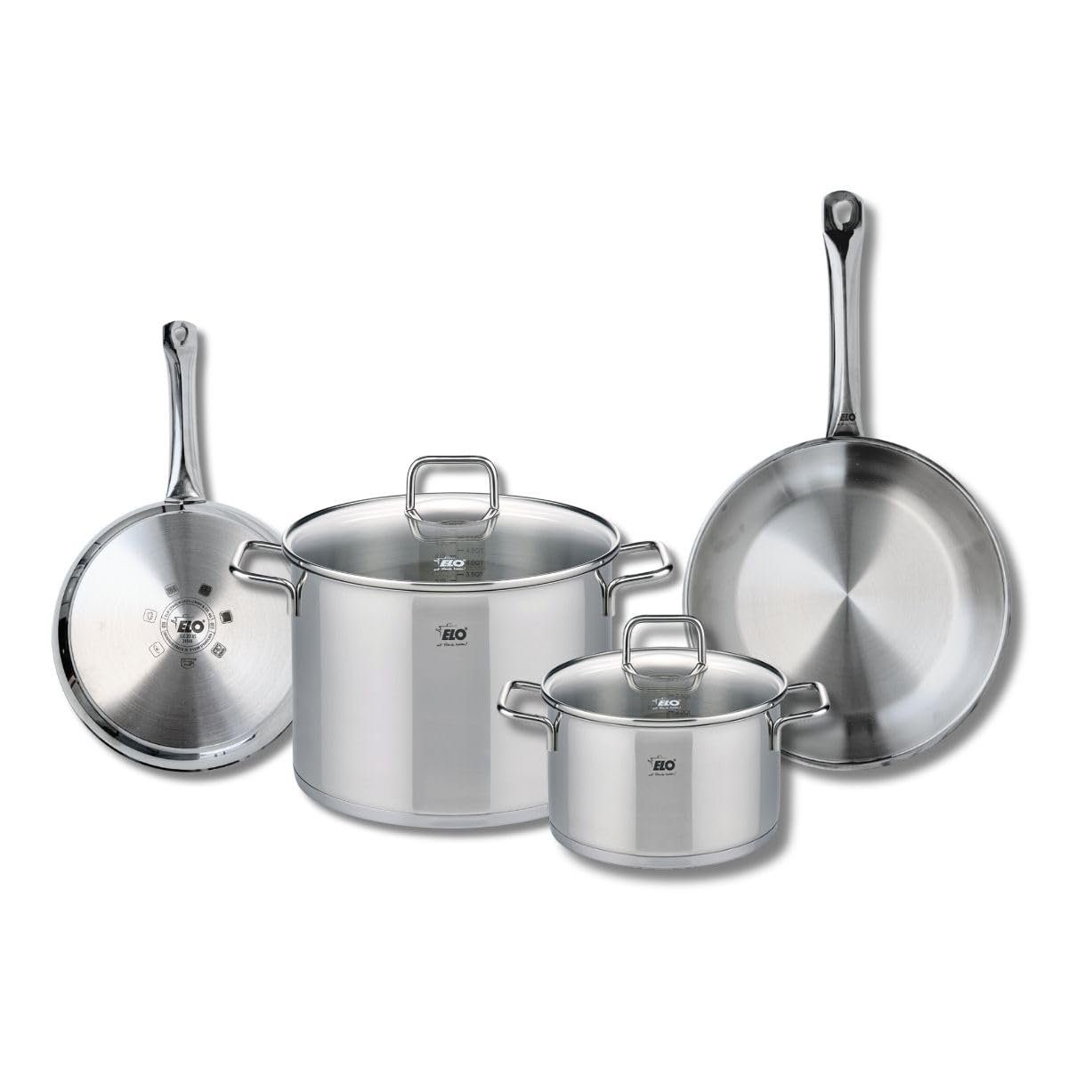 Batterie de cuisine ELO en inox pour ne plus rater vos cuissons sur induction