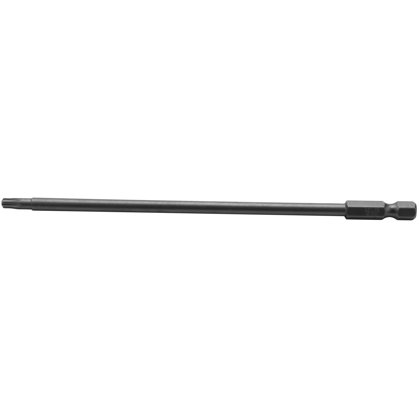 1/4-inch T20 Magnetic Torx Security Screwdriver Bit 150mm Long