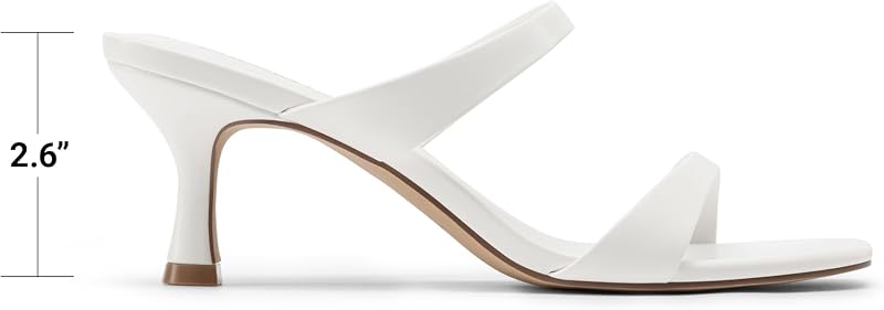 DREAM PAIRS Women’s Two Straps Heel Sandal – product photo 7 of 8