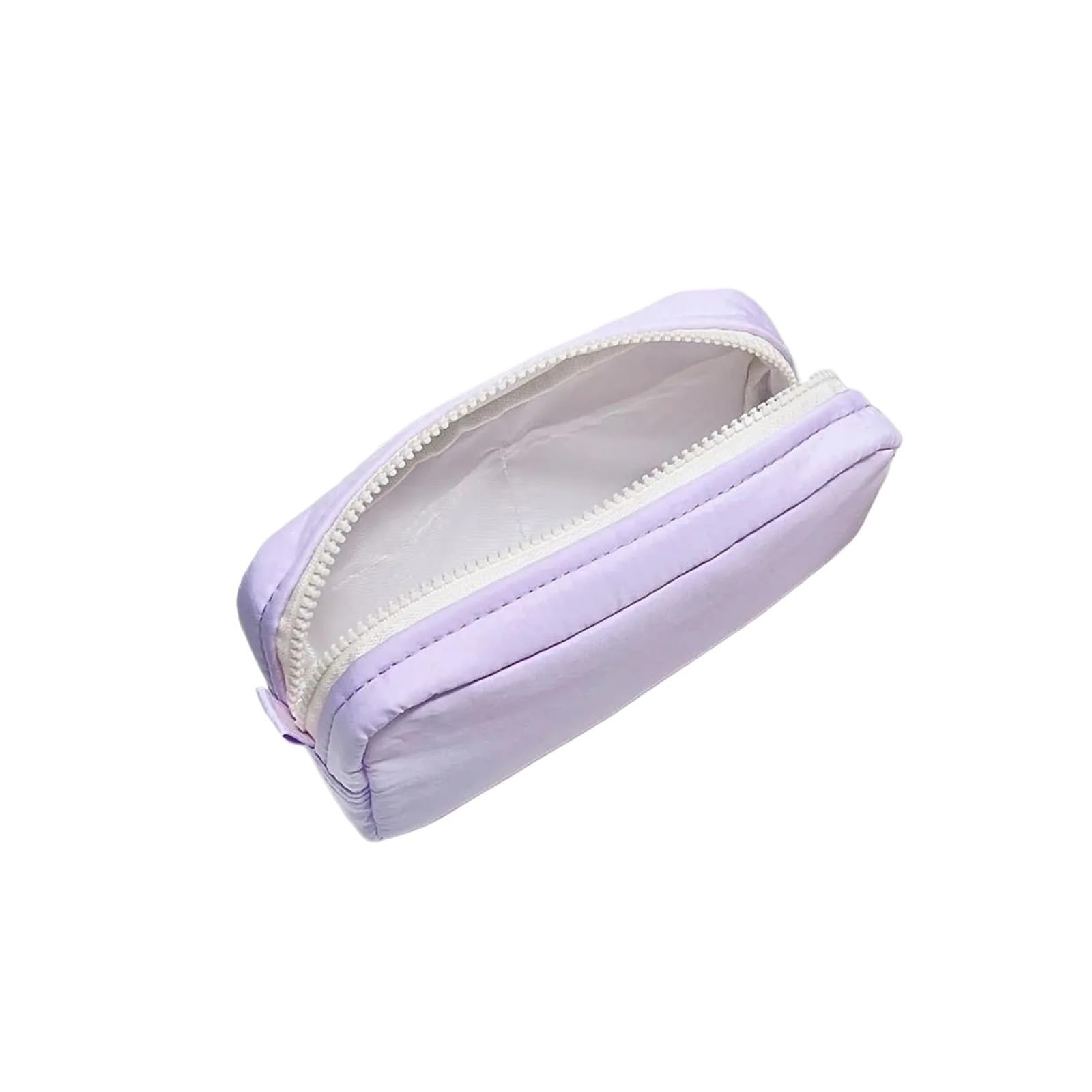 Borsa for penne in tinta unita for l'ufficio scolastico | Design con cerniera, grande capacità, portatile, alta qualità, organizer(Purple)
