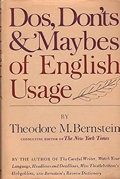 Hardcover Do's Don'ts and Maybes of English Language Book