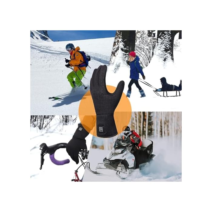 WEIVIOQ Heated Glove Liners with Rechargeable Battery - Image 7