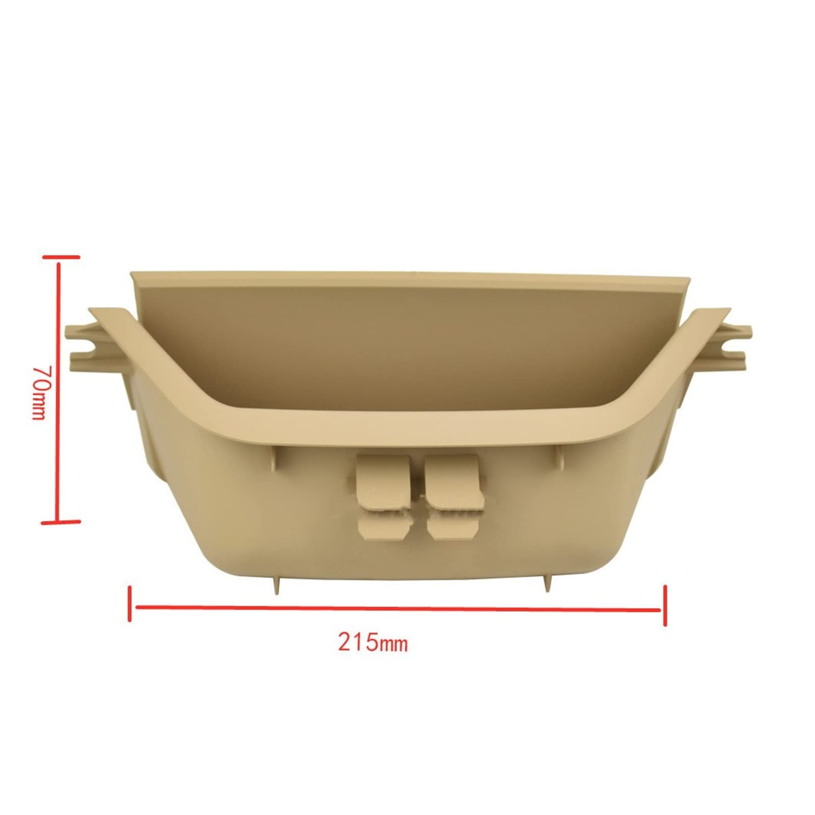 Deurklink Voor BMW X3 X4 F25 F26 2011-2017 LHD RHD Interieur Deur Pull Handvat Armsteun Panel Cover Trim Binnenhandgreep (Kleur : Beige-RHD