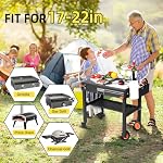 Portable Outdoor Grill Table, Blackstone Grill Stand, Folding BBQ Cart - Image 5