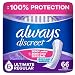 Always Discreet Incontinence Pads for Women, Extra Heavy Absorbency, 33 Count, Pack of 2, Total 66 Count