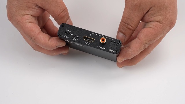 HDMI ARC Sound Extractor, 192KHz Optical SPDIF 3.5mm Output