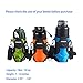 OYATON Water Bottle Carrier with Straps, Universal Water Bottle Holder Sling, Water Bottle Strap Folds into Pouch for Easy Storage, Perfect for Walking, Hiking and Travel