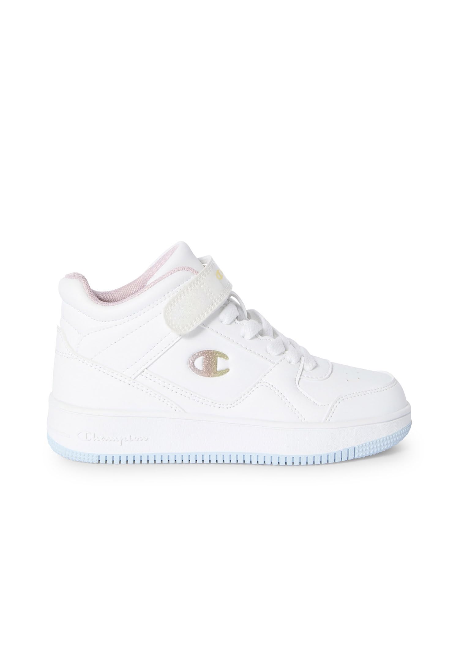 Image secondaire de Chaussures de Basket Champion Fille Mi-Haute Blanc