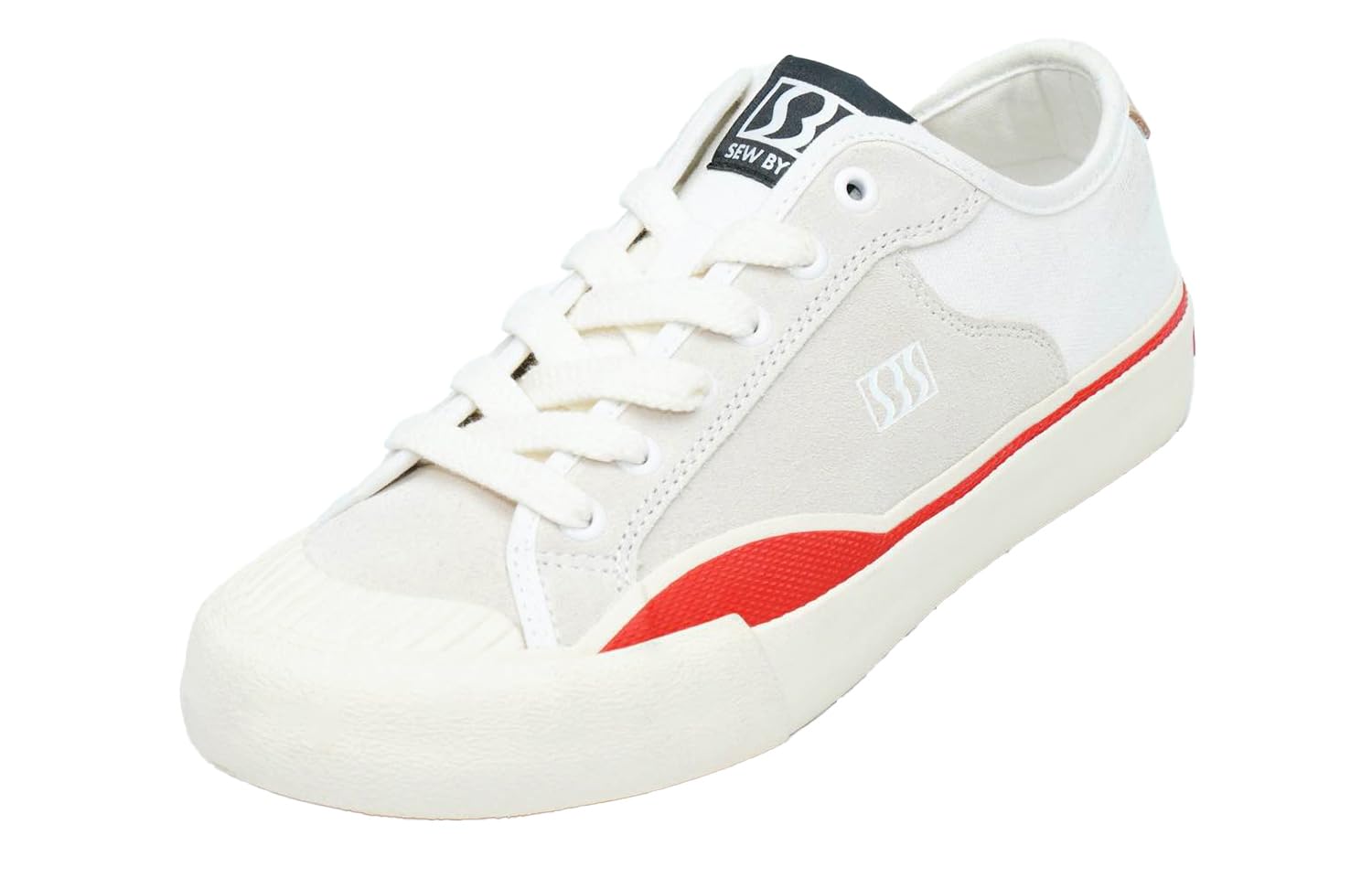 SEW BY SOU Skateboard Shoes for Men Leather Low Top Pro Skateboarding Training Casual Sneakers