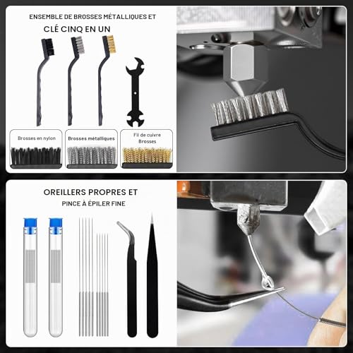 Kit d'accessoires d'imprimante 3D pour le post-treatment et traitement de précision - 6
