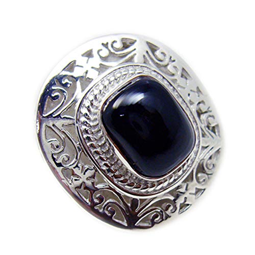 Bague rectangle argent 925 haut de gamme pour look mixte chic