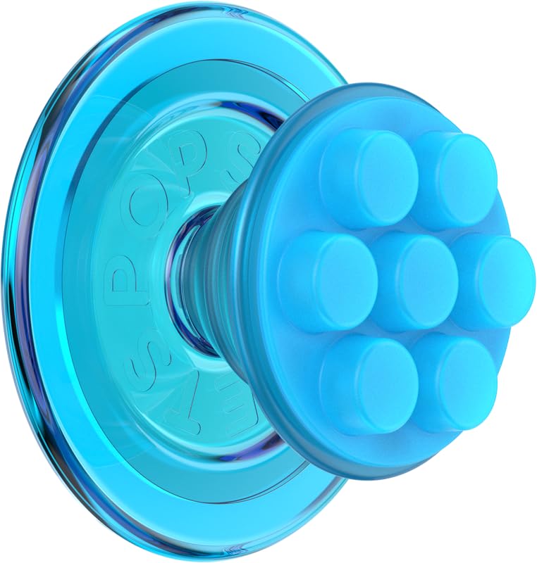 PopGrip Round pour MagSafe PopSockets poignée et support bleu - 2