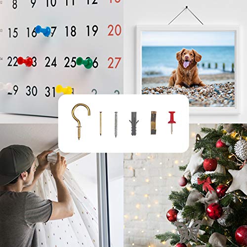 ORFELD Tool Sets 116 pieces Household Hand Tool Kits with Hard Plastic Case for Home Garden Garage Office Dormitory and Manual Assembly