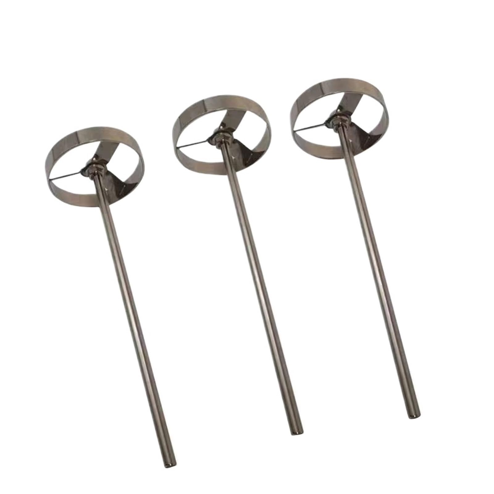 Asta di agitazione sopraelevata, Paletta di agitazione da laboratorio in acciaio inossidabile 304 con asta e viti, 1 set di diverse dimensioni(80x8x400mm)