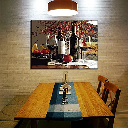 Yanxin Paint By Numbers For Adults Beginner And Kids,16X20 Inch Rolled Canvas Diy Painting By Numbers For Creative Wall Art Home Décor Yx8001-3381 #TOP5