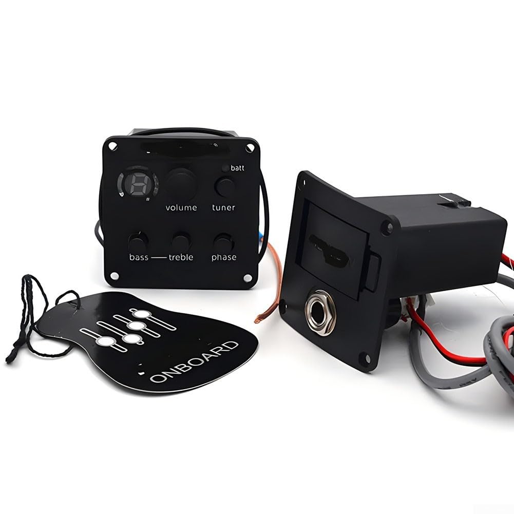 Guitar Preamp Piezo Pickup, Folk Guitar Pickup Acoustic Guitars for ISYS EQ Preamp System for Acoustic Guitar Amp