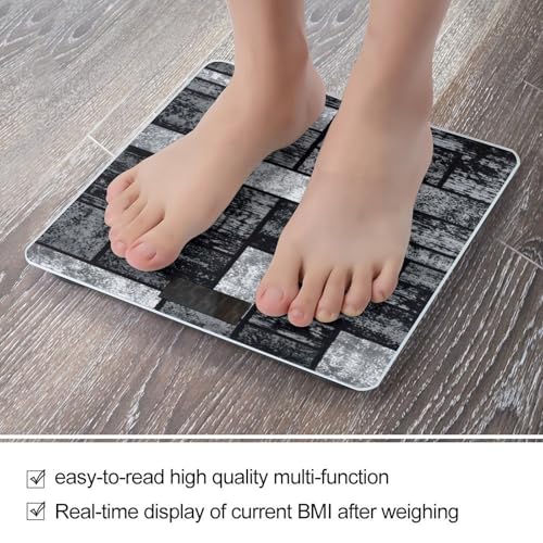 Báscula Digital de Baño con Pantalla LED Clara y Plataforma de Vidrio miniatura 5