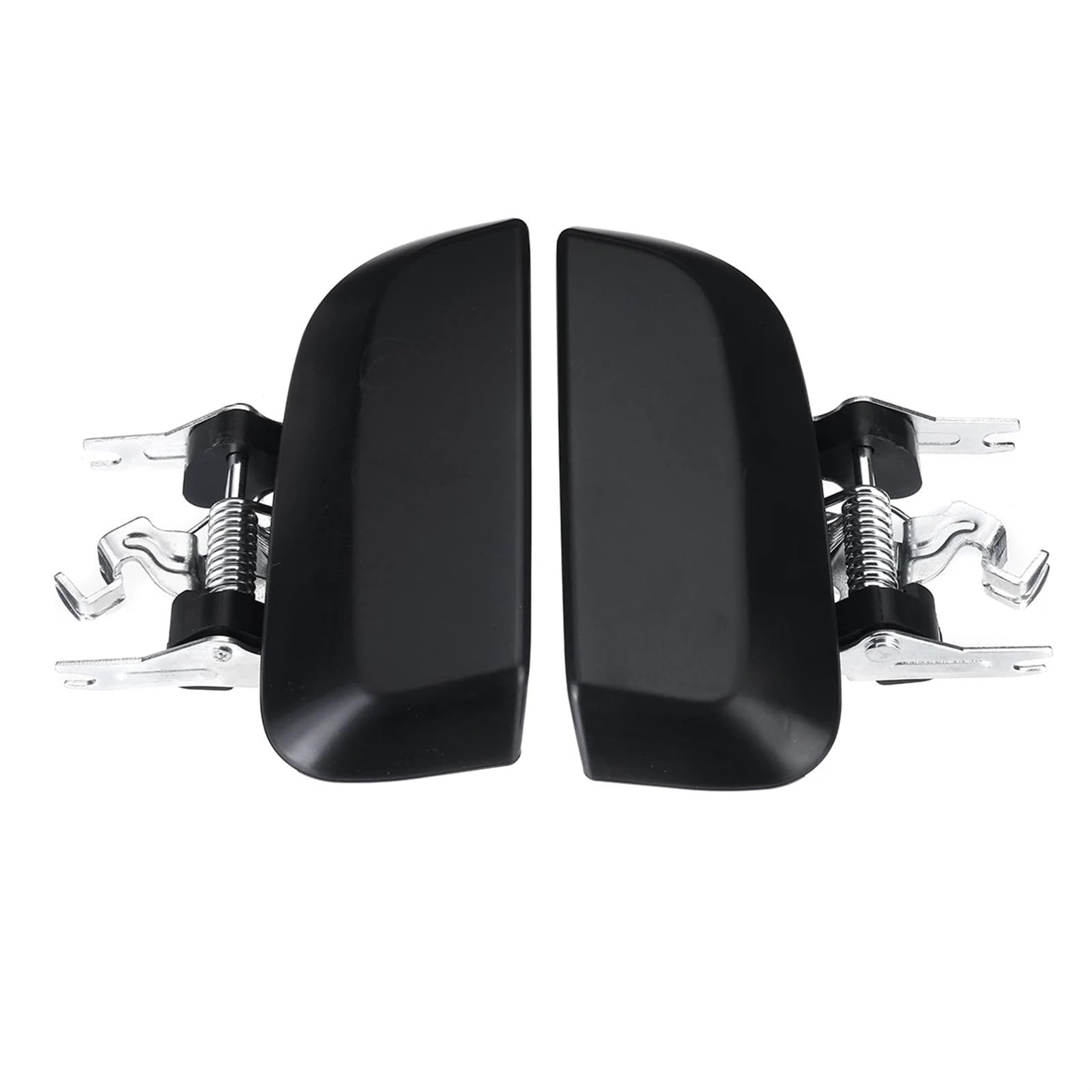 Ouvecr Black For Nissan For Pathfinder R51 2005-2013 2Pcs Left+Right Car Rear Exterior Door Handles 82607-Ea502 82606-Ea502 1030514 Car Outer Door Handle(Black)