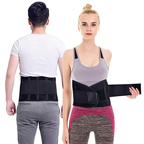 Buy Lumbar Support Lower Back Brace for weight Lifting, Back Pain