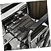 Healvian 2pcs Backrest Frame for Electric Wheelchairs Accessories for Seniors Easy Installation Portable Design Replacement for Worn Components Convenient Storage and Transport