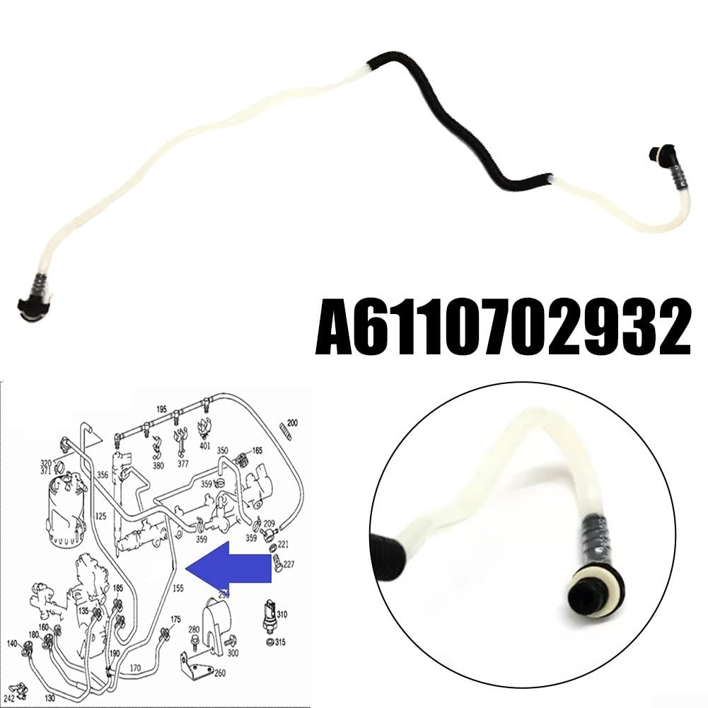 Tubo de combustible de repuesto A6110702032 diseñado para Mercedes Sprinter para modelos Vito de 1999 a 2006