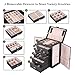 ProCase Large Jewelry Organizer Box for Women, 6 Layers Storage Display Holder Case with Drawers and Dividers for Earrings Necklaces Rings Bracelets, Mother's Day Gift -Black