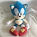 QIERK Peluche, Sonic The Hedgehog 40 cm Blu, Peluche Sonic, Simpatici Peluche, Regali per Bambini, Grandi Peluche