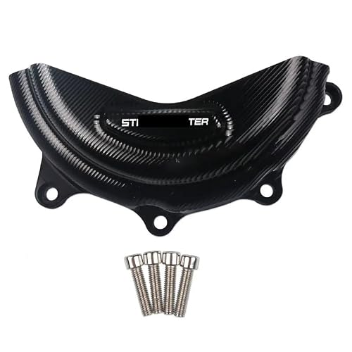HRTLSS - Couvre Moteur Moto pour pour Panigale V4/S pour Street Fighter V4/S Moto CNC Moteur Couvercle De Protection Carénage Garde Curseurs Crash Pad