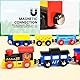Atoylink 12Pack Holzzug Montessori Magnetzug Set Holzspielzeug Baby Spielzeug Motorikspielzeug Kinderspielzeug Eisenbahn Zug Fahrzeuge Geschenk für Kleinkinder Jungen Mädchen 3 4 5 6 7 8 Jahren