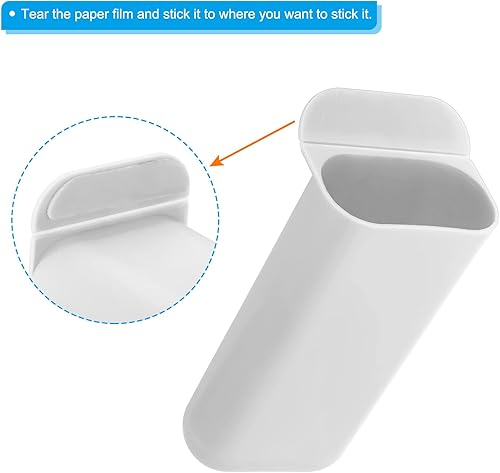 Miniatura 4 de PATIKIL Soporte para bolígrafo de pantalla de bricolaje, 3 juegos de soporte creativo para lápices, contenedor organizador de escritorio para