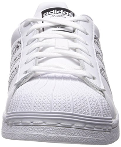 Image of adidas Originals Women's Superstar Sneaker, White /Core Black /White, 5.5