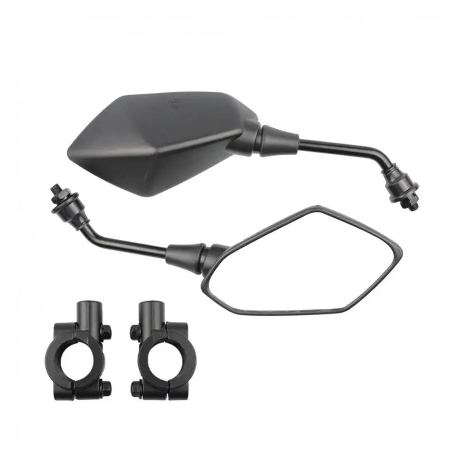 Espejo retrovisor convexo de moto lateral universal con perno de 10mm 7