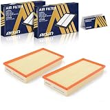 AISIN AFTERMARKET ARFAZ-01399 Pack of 2 Engine Air Filter - Compatible with Audi Q7 2007-2015,