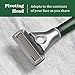 Bulldog Mens Skincare and Grooming Original Recycled Glass Handle Razor with Razor Stand