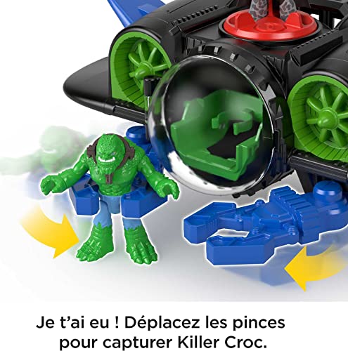 Fisher-Price Imaginext DC Super Friends Batsub, Batman Figure and sea Vehicle Set for Preschool Kids Ages 3 Years and up, Black - image 4