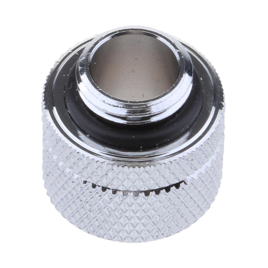G1/4" Thread Compress Connection Fitting Connector for 9.5/12.7mm Pipe |1Piece G1/4 Thread Compress Connector| Water Cooling| Computer Components & Parts |Computers/Tablets & Networking