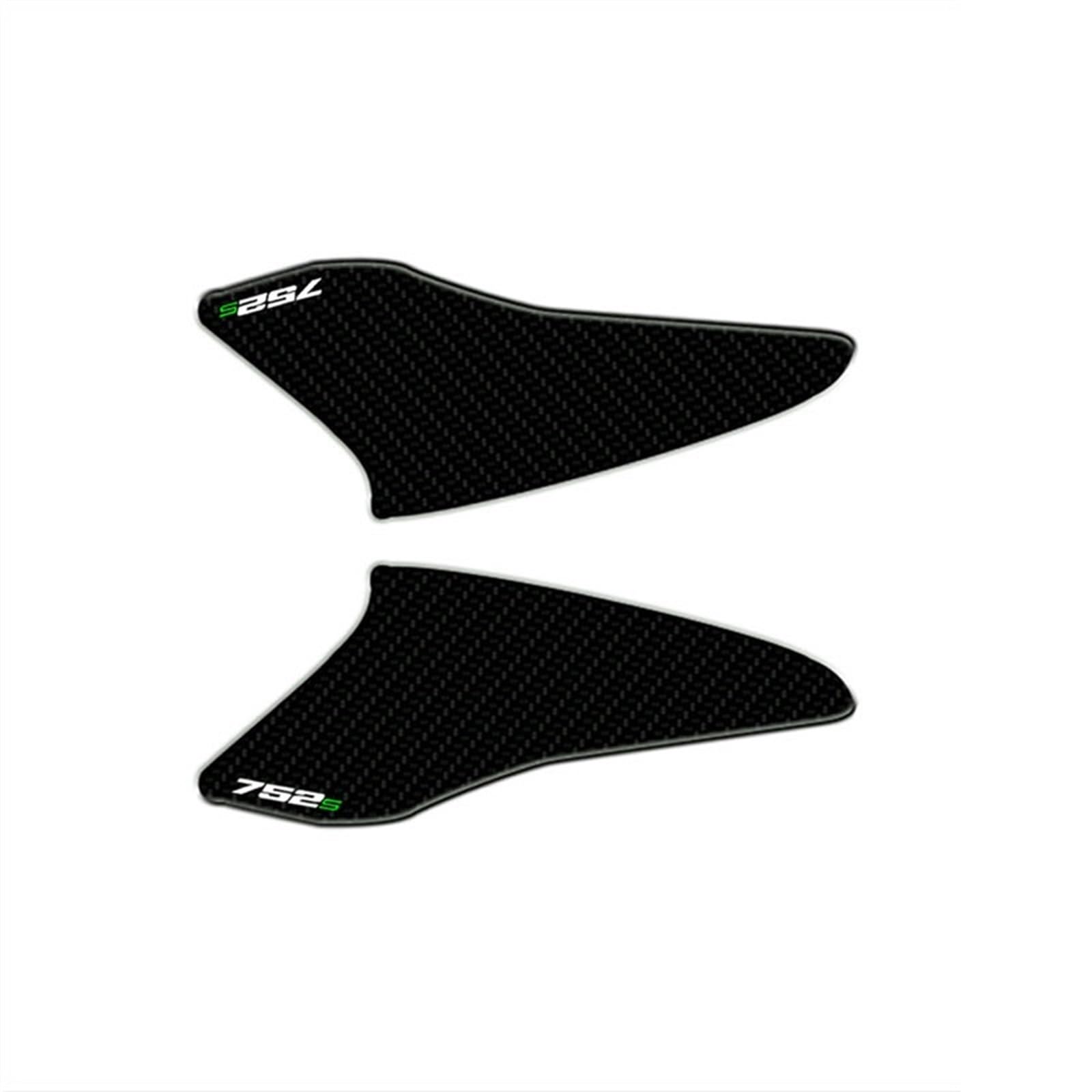 Protezione adesiva Moto Rilievo Del Carro Armato Carburante Della Protezione Decalcomania Caso In Fibra Di Carbonio Per Benelli 752 S(Black 6)