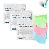 3 Box Floor Cleaning Tablets, Multi Surface Cleaner Sheets for Mopping, Dissolvable Tabletas Limpiadoras Suelo, Concentrated Cleaner for Hardwood, Laminate and Tile (#A)