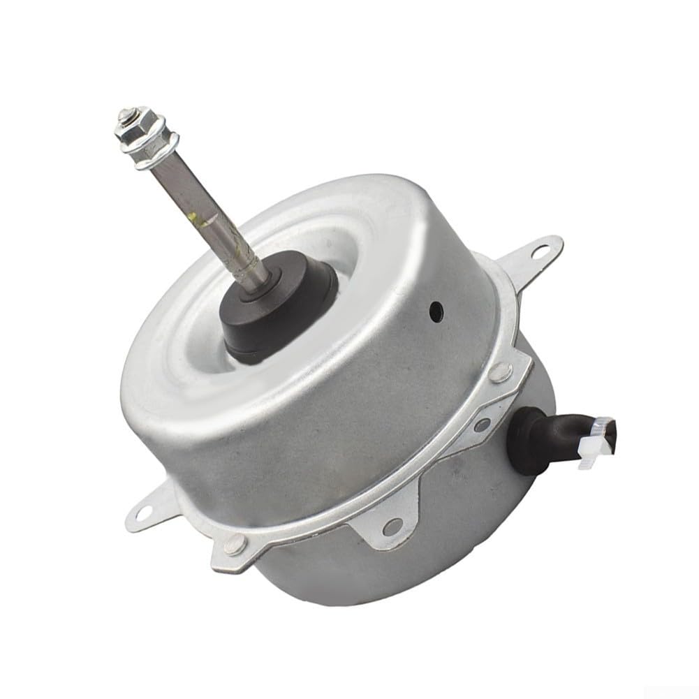 Motore del ventilatore da esterno CA reversibile da 40 W per filo di rame puro per condizionatori d'aria 1P 1.5P, booster di raffreddamento silenzioso per casa e ufficio, finitura argento