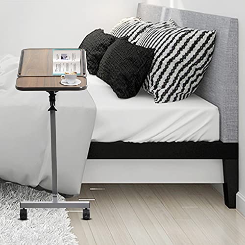 KosmoCare Oak Deluxe Tilt Top Height Adjustable Multipurpose Overbed
