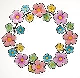 Metal Flowers Wreath by Maple Lane CreationsTM