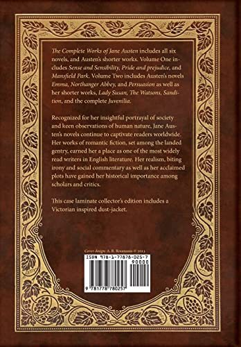 The Complete Jane Austen Collection: Volume Two: Emma, Northanger Abbey, Persuasion, Lady Susan, The Watsons, Sandition and the Complete Juvenilia ... (Case Laminate Hardcover with Jacket) - Image 2